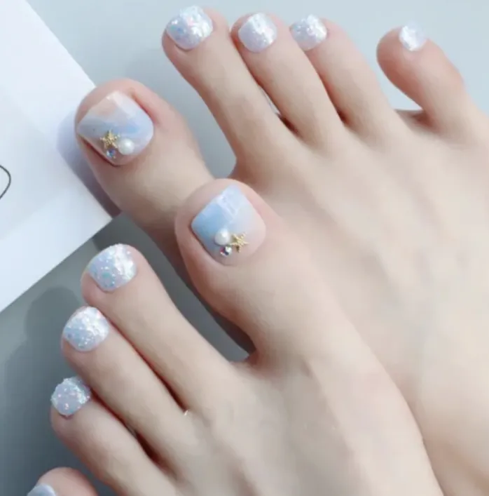Advanced toenail art